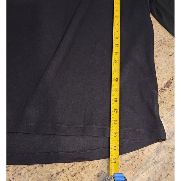 Omni-Wool Mens Black Long Sleeve Crew Neck Wool Blend Pullover Top Size XXL - Picture 4 of 11